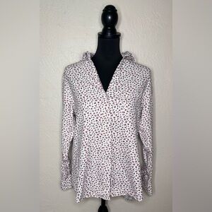 GRAYSON THE HERO Floral Button Down Long Sleeve Blouse Women's Shirt Size 02 - S